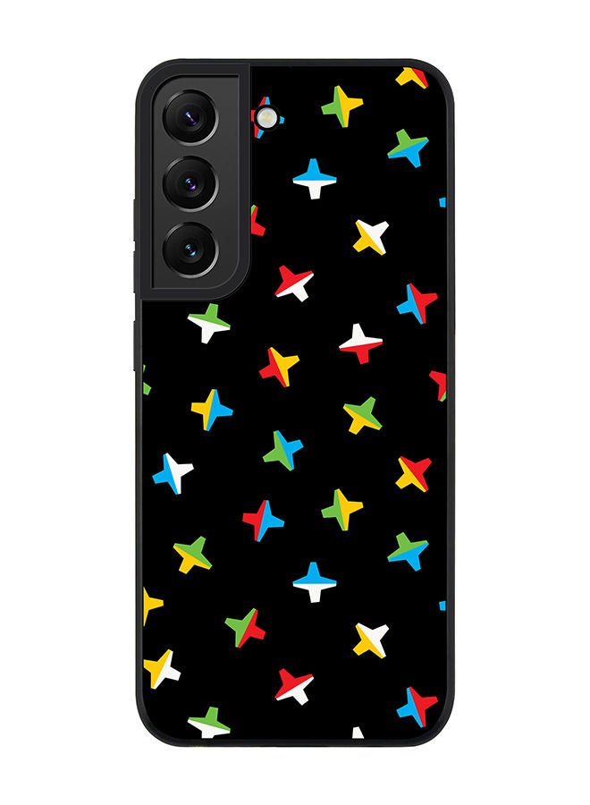 Stylizedd Rugged Black edge case for Samsung Galaxy S21 FE 5G Slim fit Soft Case Flexible Rubber Edges Anti Drop TPU Gel Thin Cover - Twofaced Ex's - Image 1