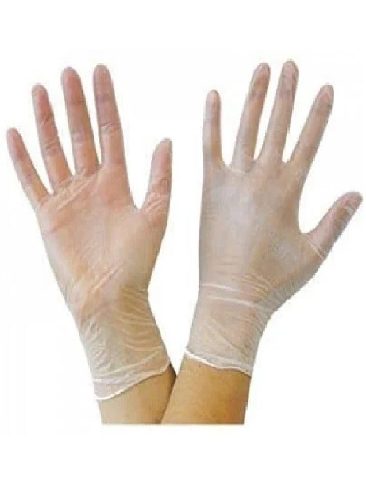 قفازات فينيل طبية - كبير- 100 قفاز  - Image 2
