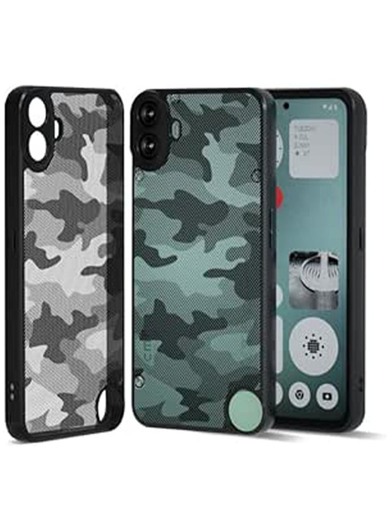 general Compatible with Nothing CMF Phone 1 5G Case, Camouflage Design Hard Back Heavy Duty Shockproof Advanced Protective TPU Bumper Phone Cover - Image 1