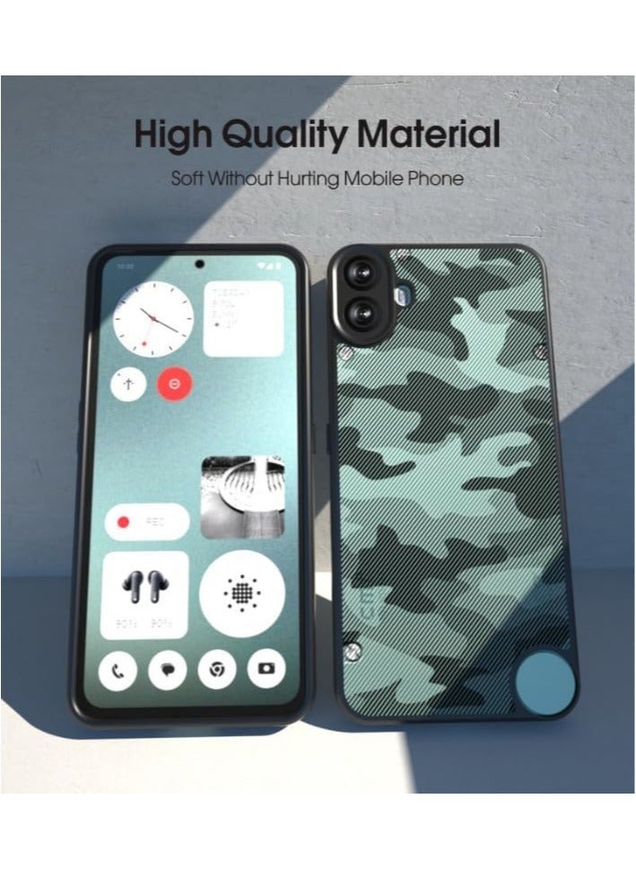 general Compatible with Nothing CMF Phone 1 5G Case, Camouflage Design Hard Back Heavy Duty Shockproof Advanced Protective TPU Bumper Phone Cover - Image 5