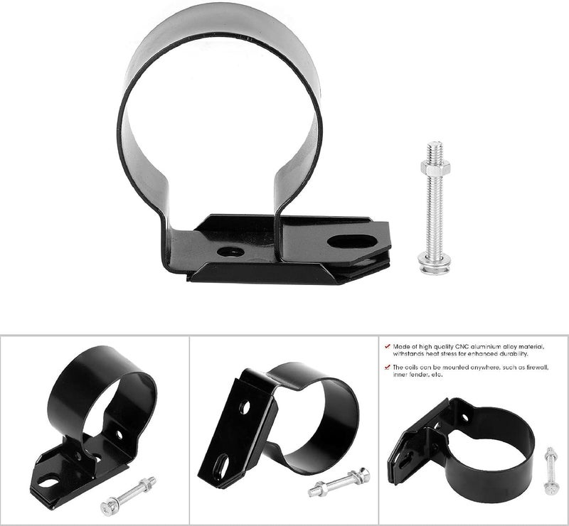 klarako Ignition Coil Bracket, Original Automotive Performance Ignition Coils Bracket for Ford Mustang F150 260 289 302 351W 351C 400(black) - Image 4