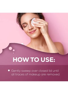Andrea Andrea Eye Q's Oil-free Eye Makeup Remover Pads, 65-Count (Pack of 3)  - Image 3