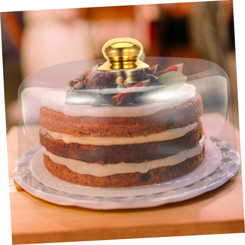 Acrylic Cake Dome Cover for Desserts Pastries Cupcakes Food Preservation Lid - Image 5