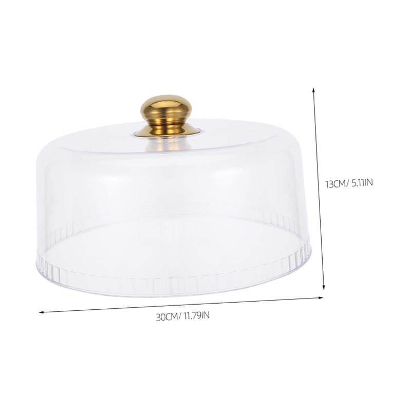 Acrylic Cake Dome Cover for Desserts Pastries Cupcakes Food Preservation Lid - Image 3