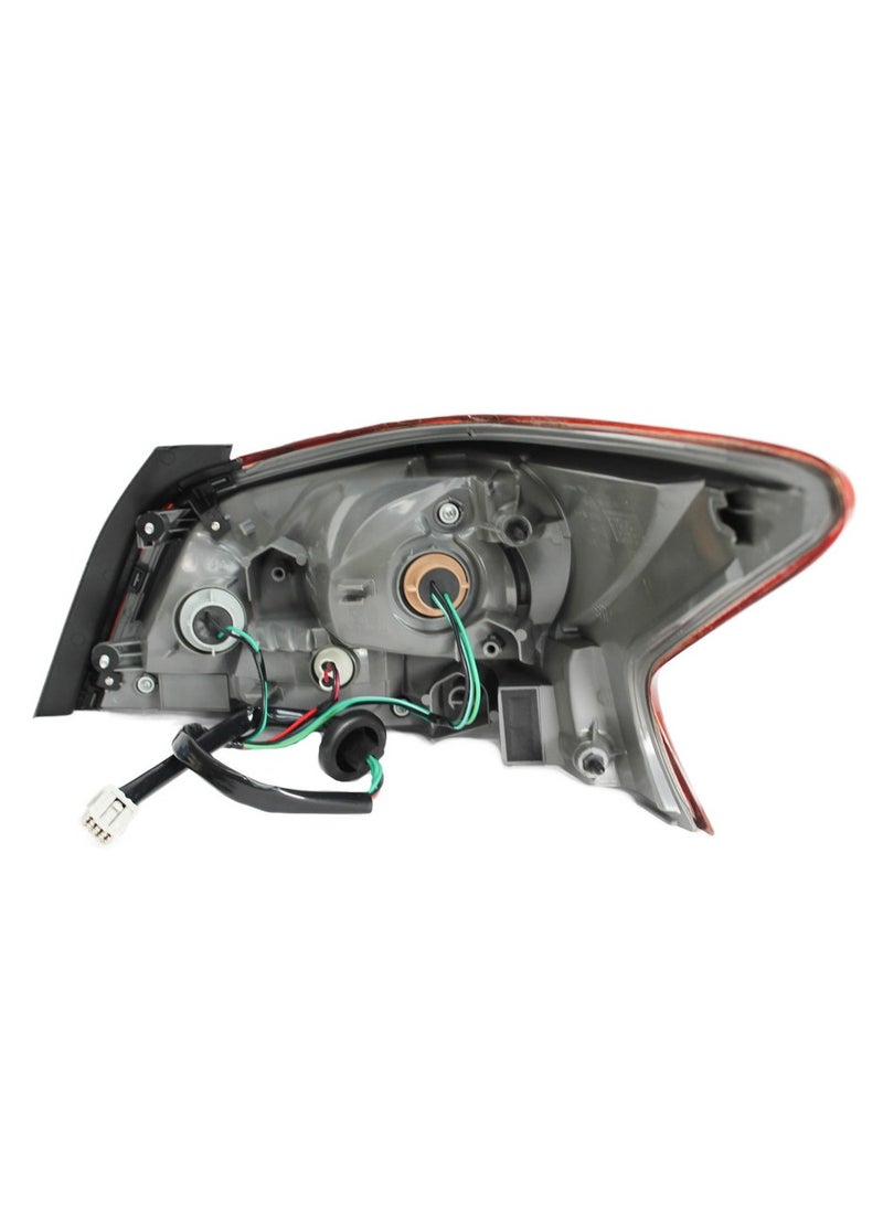 Depo مصباح الذيل DEPO [الجانب الأيسر] بإطار أحمر لسيارة ألتيما 2013 | 2014 | 2015 [315-1977L-AS] - بديل بعد السوق - Image 3