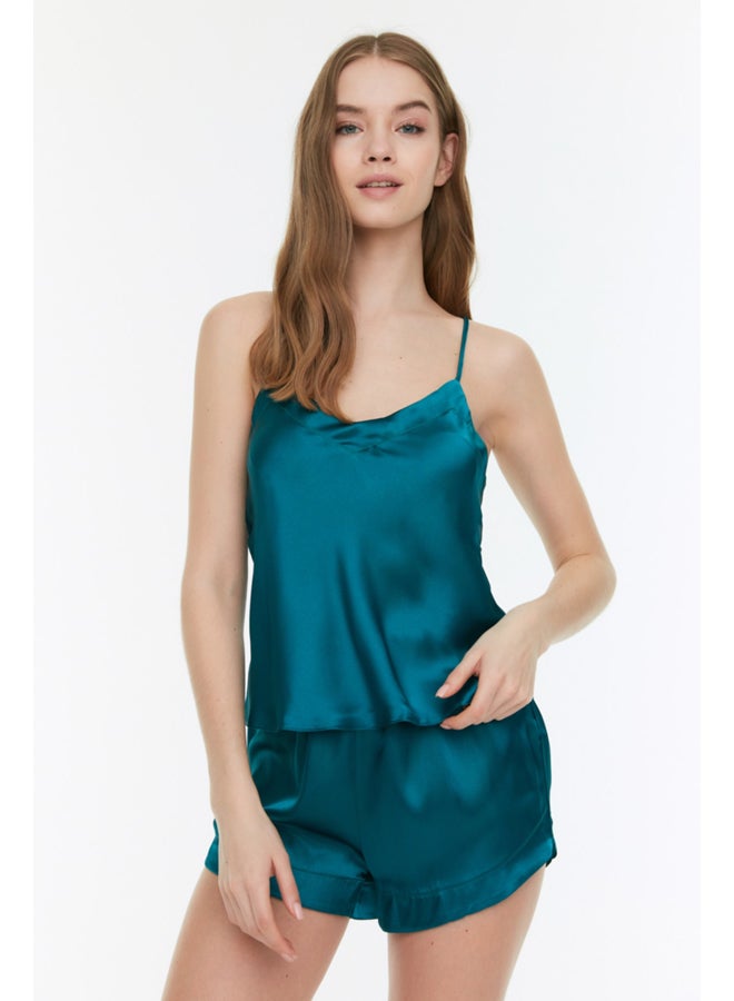 trendyol Woman Sleepwear Emerald Green  - Image 2