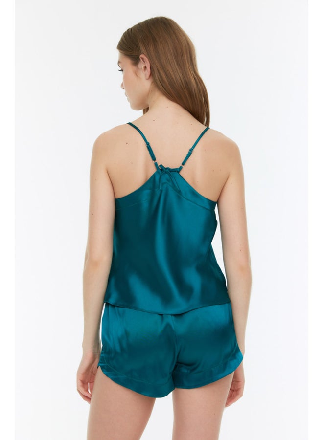 trendyol Woman Sleepwear Emerald Green  - Image 4