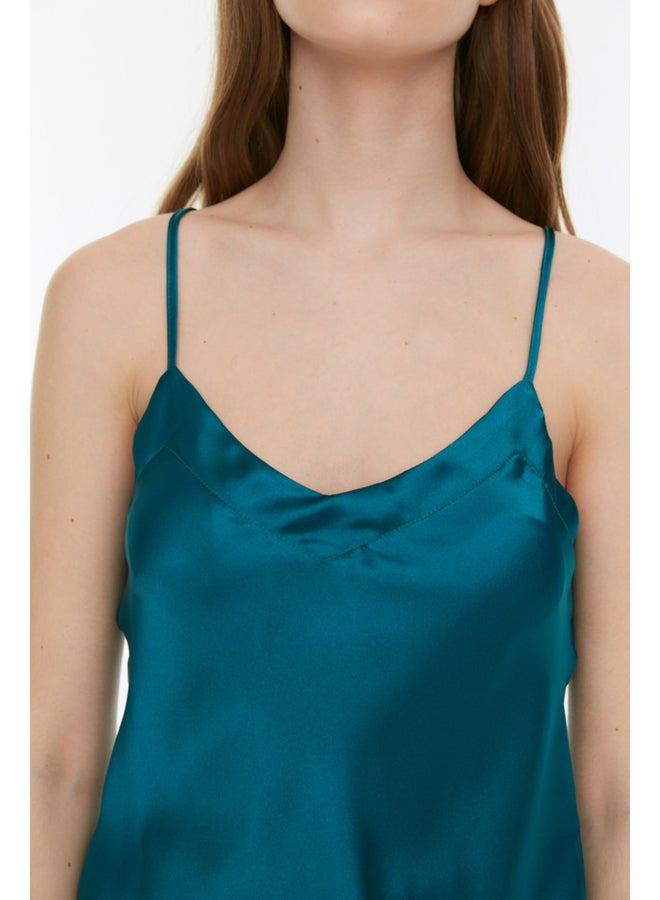 trendyol Woman Sleepwear Emerald Green  - Image 3