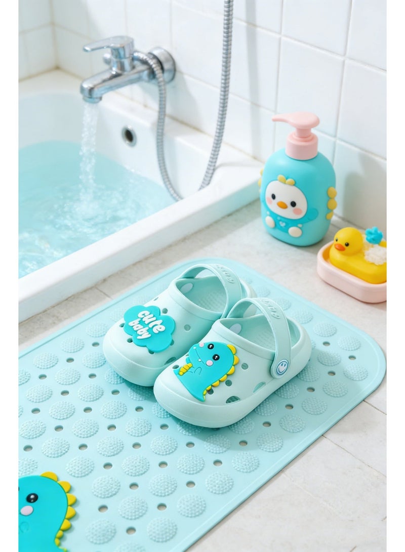 DOOKOO Kid's Summer Cartoon Clogs Sandals, Comfort Slip-On Slides with Non-Slip Sole, Breathable Beach & Casual Shoes for Boys Girls - Image 1