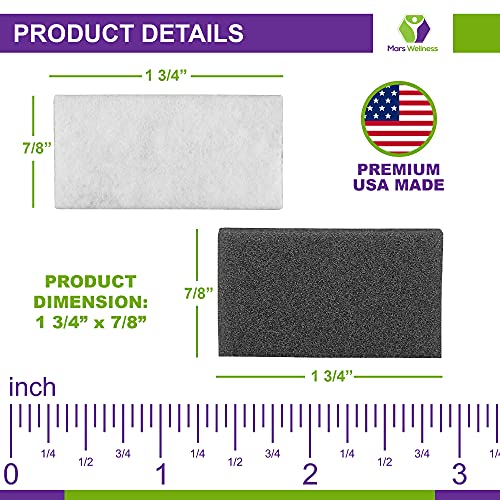 Mars Wellness 30 Pack CPAP Filters - Compatible with M Series, PR System One, Remstar, and SleepEasy Series - 15 Foam 15 Ultrafine Filter - Image 2
