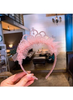 Generic Cute Princess Tiara Hair Accessory 9# Pink Cloud Pieces 