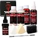 Bowitzki Fake Blood Liquid Latex KitPro SFX Makeup Set with 50ml Dark Fake Blood 50ml Fresh Spray Blood 2pcs Liquid LatexCoagulated Blood Sponge Spatula for Halloween Cosplay - Image 2