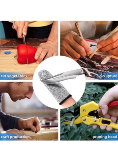 5 PCS Finger Cots Finger Cut Resistant Finger Protectors For Kitchen, Work, Sculpture, Anti-Slip - pzsku/Z3FE6054FFDC69F263022Z/45/_/1721650607/05be58ff-6d99-4706-abf0-081f994ecc94