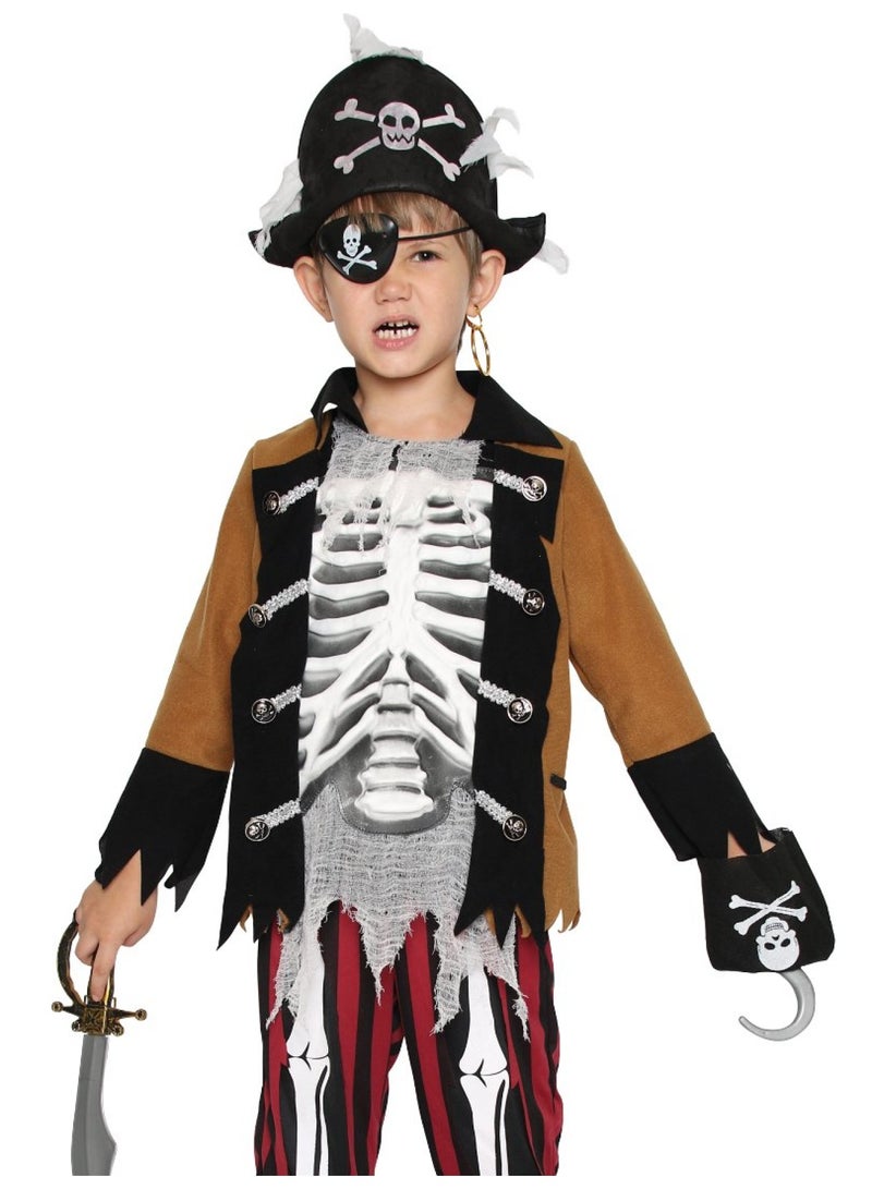 MAD TOYS Pirate Boy Kids Halloween Costume  - Image 2