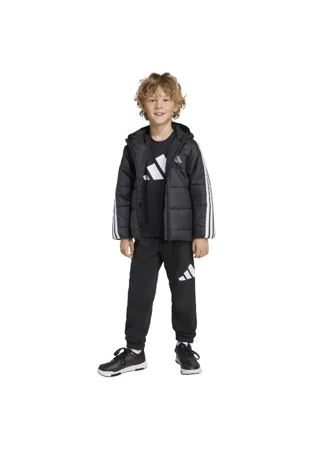 Adidas Adidas Lk Ess 3S Jkt Black Jacket Jackets For Kids - Image 4