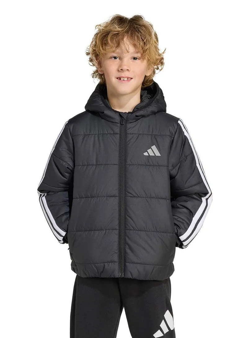 Adidas Lk Ess 3S Jkt Black Jacket Jackets For Kids