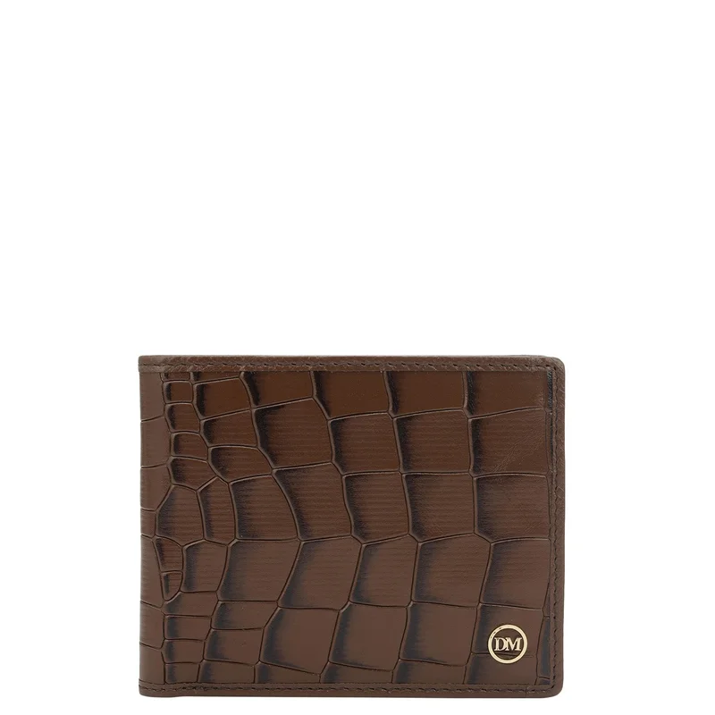 Da Milano Date Date Bifold Leather Mens Wallet for Men | Best Price UAE
