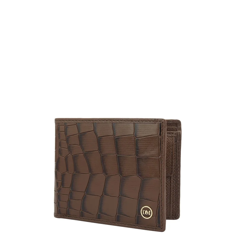 Da Milano Date Date Bifold Leather Mens Wallet for Men | Best Price UAE