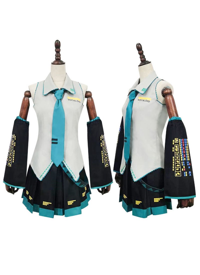 Generic - Hatsune Miku performance costume anime character MIKU official cosplay costume JK skirt performance costume - Image 1