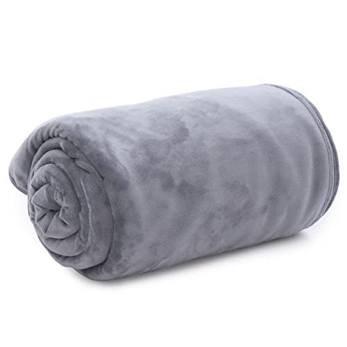 hooga Grounding Blanket for Improved Sleep, Pain Relief, Energy, Inflammation. Grounded Throw, Earth Connected Bedding. Conductive Silver Fiber. Grounding Cord Included. 60x80 Inch, Queen Size. - Image 5