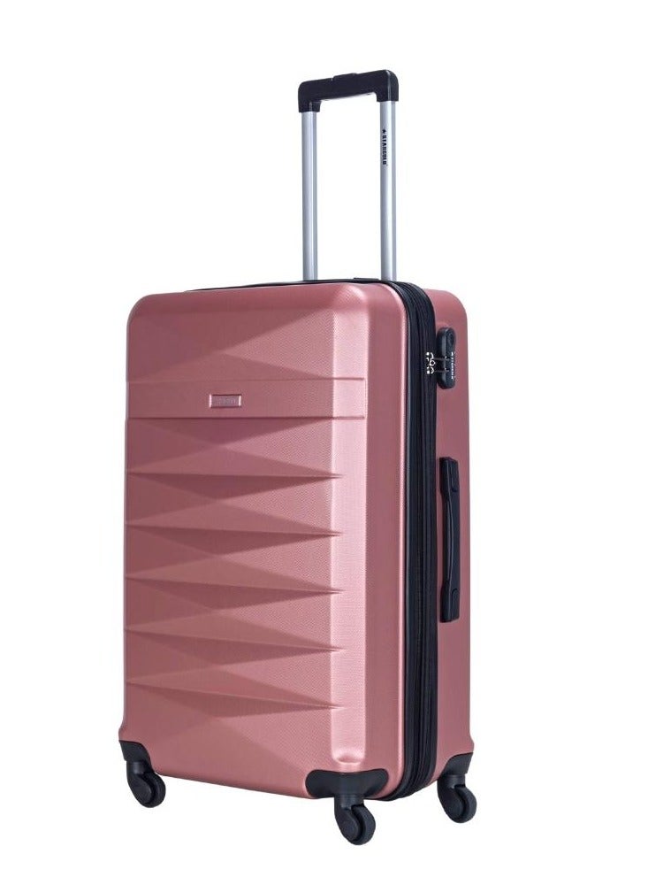 ستارجولد مجموعة أمتعة من 4 قطع، حقيبة سفر صلبة من مادة ABS مع سحاب قابل للتمدد، وعجلات دوارة 360 درجة، وقفل رقمي، وحقيبة سفر خفيفة الوزن بعجلات - Image 5