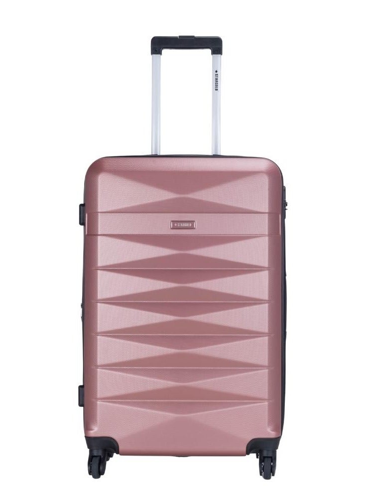 ستارجولد مجموعة أمتعة من 4 قطع، حقيبة سفر صلبة من مادة ABS مع سحاب قابل للتمدد، وعجلات دوارة 360 درجة، وقفل رقمي، وحقيبة سفر خفيفة الوزن بعجلات - Image 2