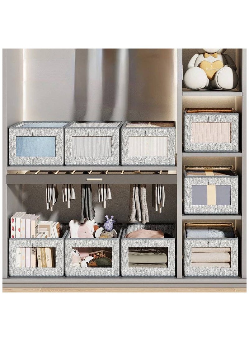 Generic - Foldable Linen Storage Box - Multi-Purpose Organizer for Dressing Rooms, Office, and Schoo - Image 1