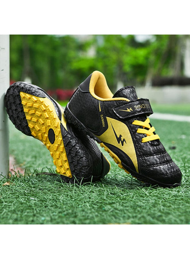 Shuangxing Children's Breathable Soccer Shoes, Youth Molded Studs Tf, Student Training Shoes, Non-slip Turf Shoes For Boys And Girls, Big Kids - Image 3