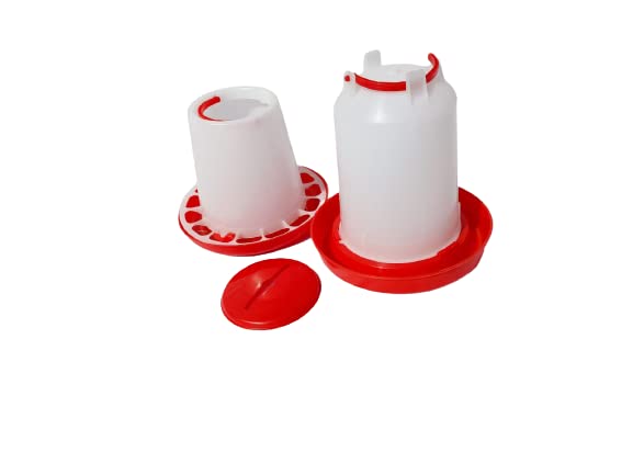 TMW TM&W Feeders and Drinker for All Birds Useful (1.5 Kg Feeder, Multicolor) - Image 5