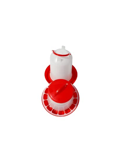 TMW TM&W Feeders and Drinker for All Birds Useful (1.5 Kg Feeder, Multicolor) - Image 3