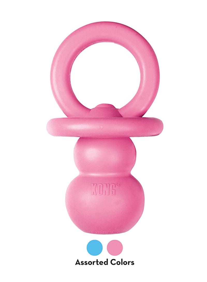 KONG® PUPPY BINKIE™  Toy For Puppy's - Small Size - Pink/Blue Accorted - Image 2