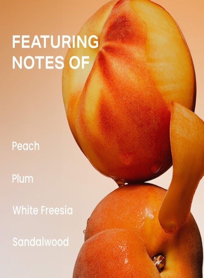 PHLUR Peach Skin Hair & Body Fragrance Mist – Soft Peachy Skin Scent, 237mL - Image 4