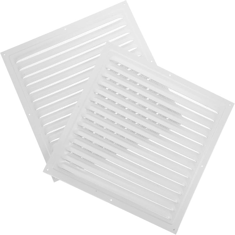 Cabilock 2 Pack Aluminum Alloy Vent Cover Grille For Wall Mount Exhaust Duct - Image 2