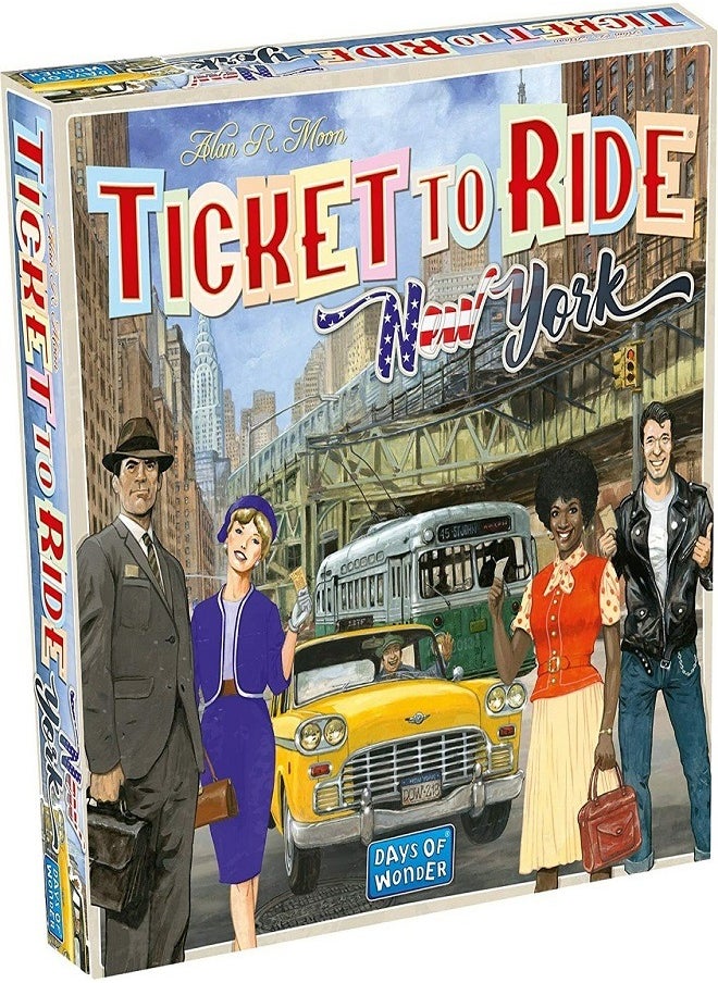 Days of Wonder Ticket to Ride : New York - Board Game  - Image 1