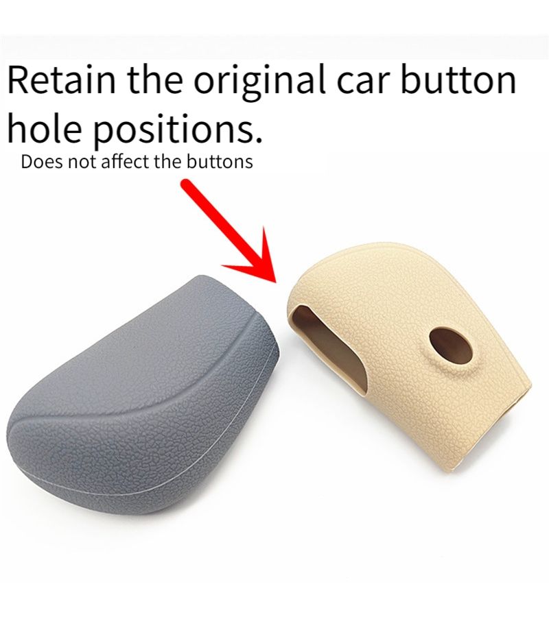Silicone Automatic Transmission Shift Knob Cover Compatible With Nissan Note 2011-2024 Sylphy 2012-2019 Livina 2013-2015 Teana 2013-2018 Bluebird 2016-2021 Sentra Altima Black - Image 1