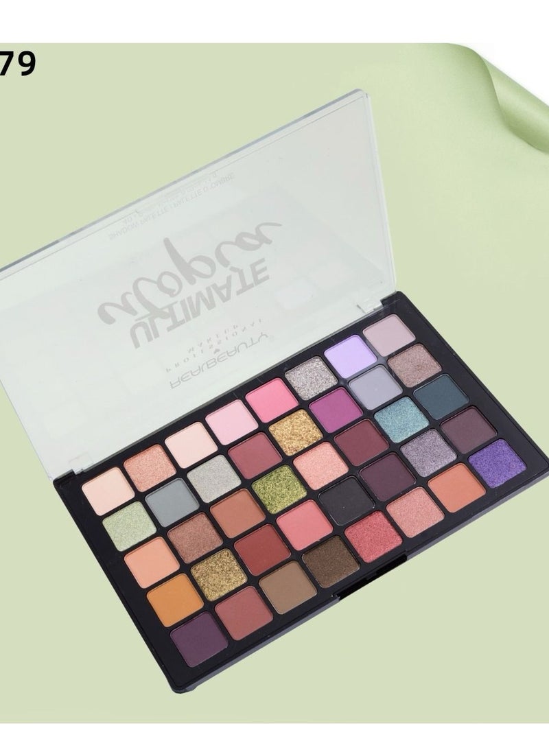 REAL BEAUTY Professional Eyeshadow Palette 40 Colors Multicolor  - Image 3