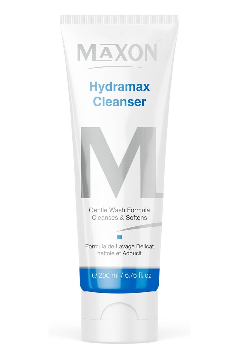 MAX-ON Hydramax Facial Gentle Cleanser â Removes Makeup & Excess Oil | Reduces Pigment Spots & Deep Cleanses | For All Skin Types â 200ml - Image 1
