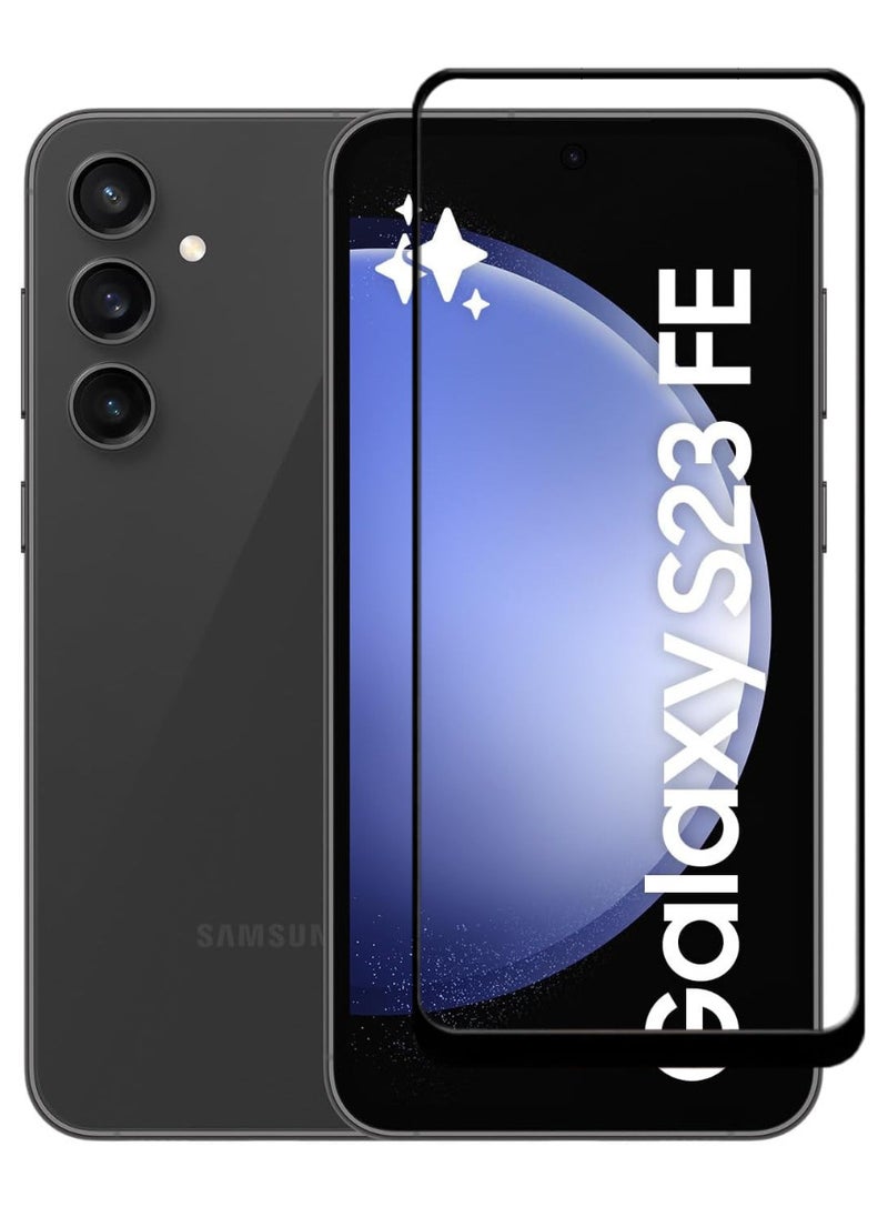 ACLIX Antistatic ESD Dustproof Premium Quality High Definition Tempered Glass Screen Protector Designed For Samsung Galaxy S23 FE - Image 1