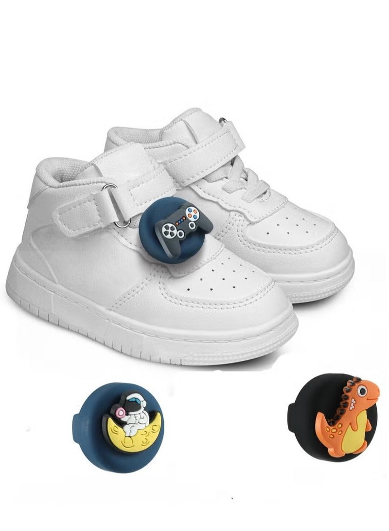 2pack AirTag Holder for Kids Shoelaces, Cartoon Silicone Tracker Case, Hidden Wear-resistant Tracker Protective Case for Kids Shoes, Pets, Airtag Shoe Sole Children - Image 1