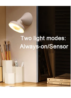 ماركة غير محددة ضوء ليلي LED مع مستشعر حركة يدور 360 درجة، ضوء ليلي LED (ضوء أبيض)  - Image 2