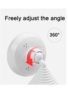 ماركة غير محددة ضوء ليلي LED مع مستشعر حركة يدور 360 درجة، ضوء ليلي LED (ضوء أبيض)  - Image 3