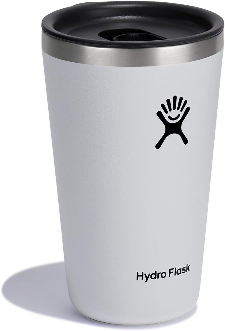 Hydro Flask 16 OZ All Around Tumbler White - Image 2
