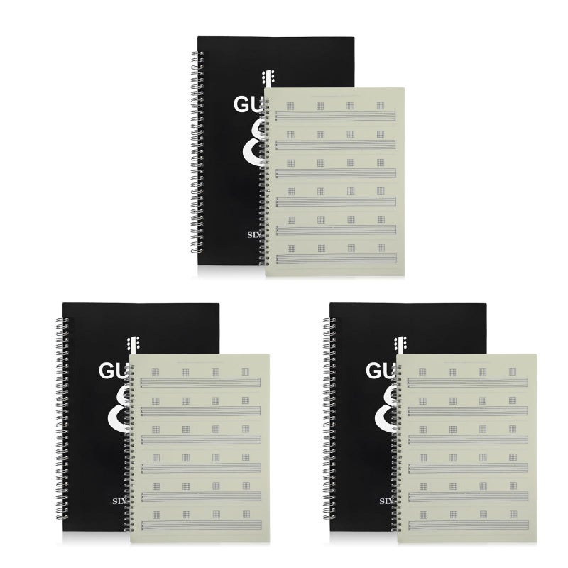 3pcs Guitar Sheet Music Notebook Guitar Beginner DIY Sheet Music Book Music - Image 5
