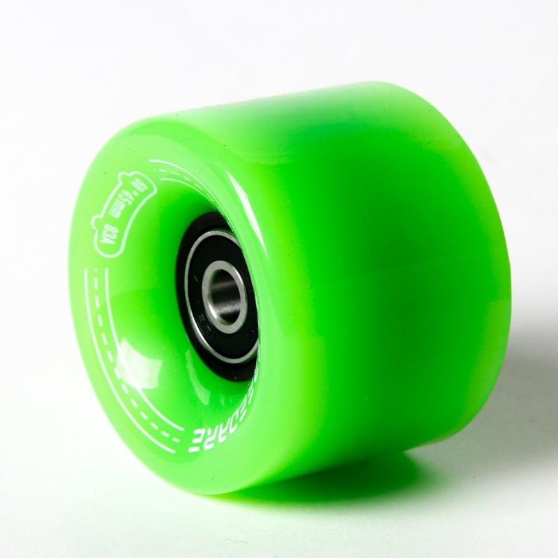 FREEDARE Skateboard Wheels 60mm 83a with Bearings and Spacers(Pack of 4) - Image 2
