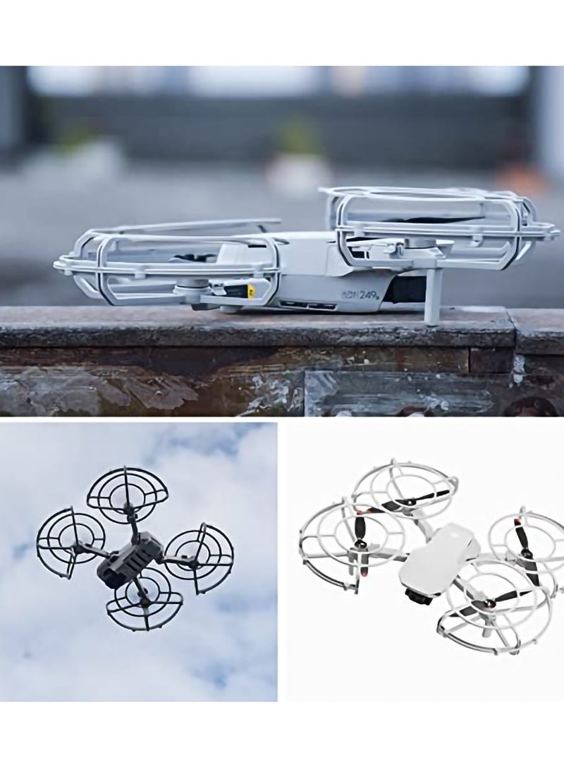 SOLARAE Propeller Guard Protection Ring for DJI Mavic Mini 2 / SE - Portable Anti-Collision Drone Accessories, Quick Release Propeller Guard (Set of 4) for Enhanced Safety. - Image 5