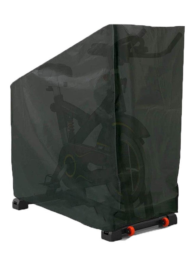 COOSOO Exercise Bike Cover Indoor Cycling Protective Waterproof Outdoor Storage Dust-Proof UV Resistant Bicycle Protection Compatible with Peloton,Bowflex,Nordictrack,Echelon - Image 1