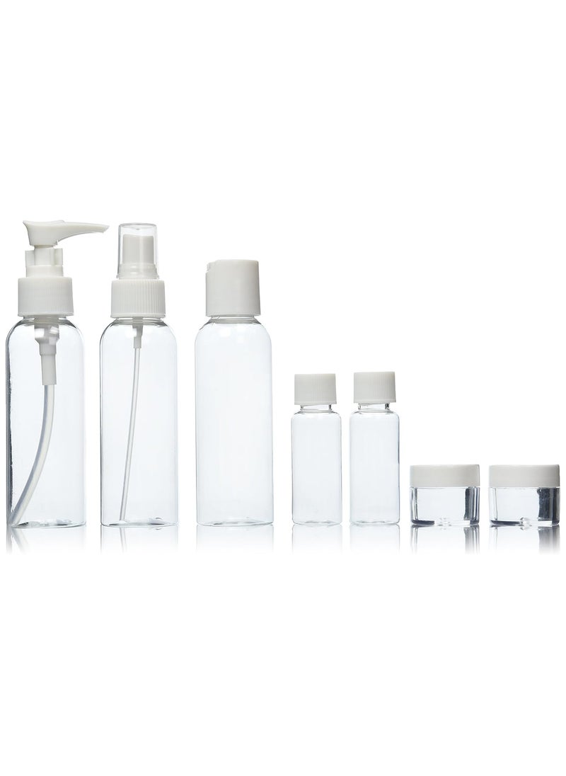 Burmax Soft 'N Style Travel Bottle Set, 7 Piece 
