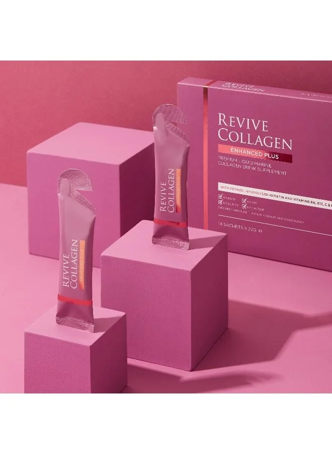 Revive Collagen Revive Collagen Enhanced Plus - Hydrolysed Marine Collagen Drink 14S