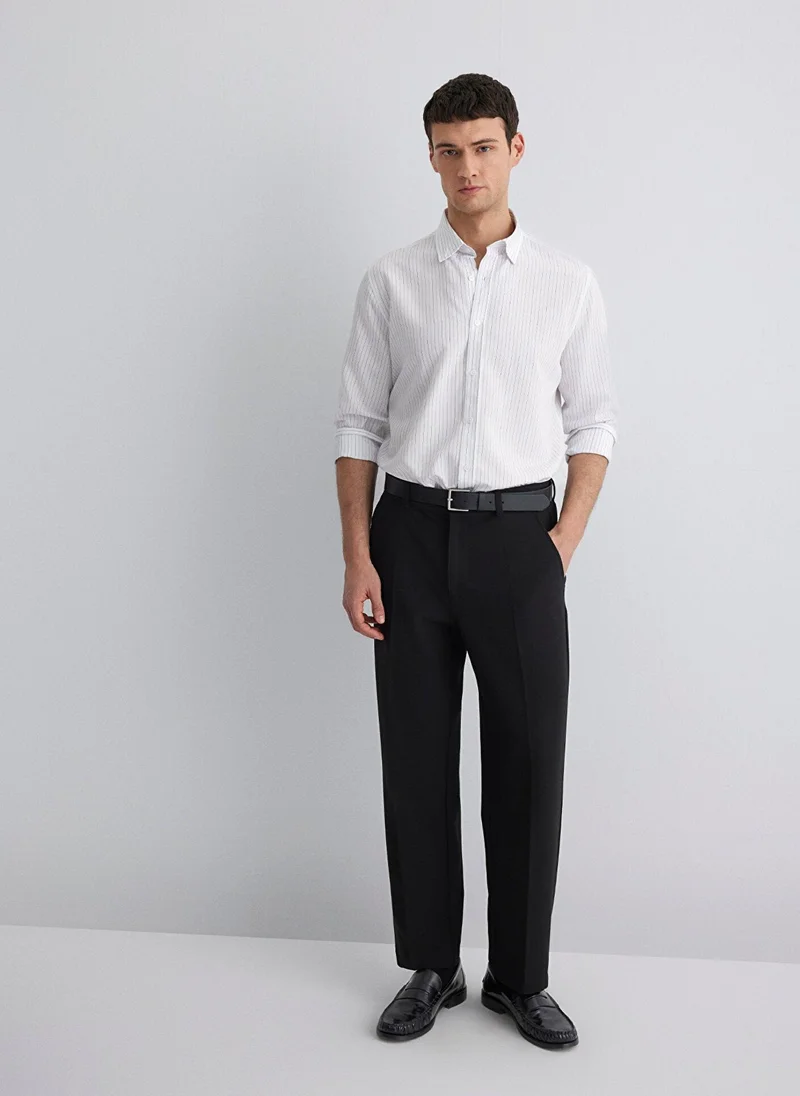MAVI Striped Gray Shirt