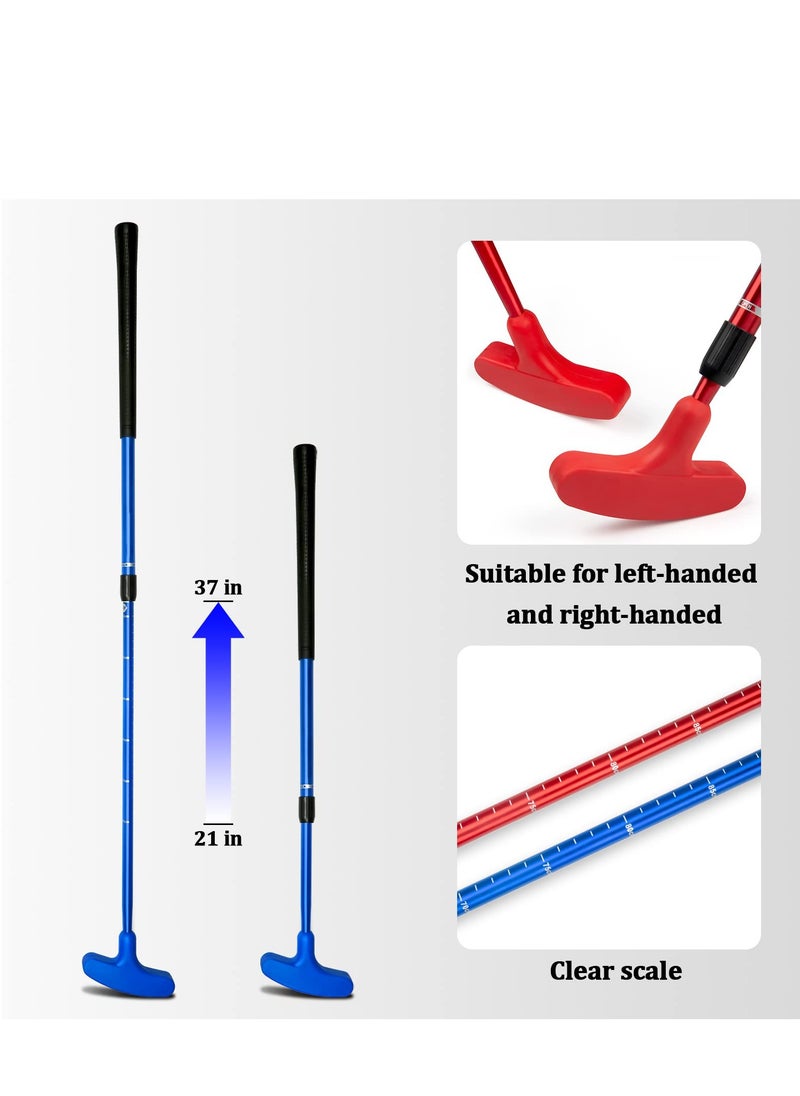 مجموعة من 2 مضارب جولف للرجال والنساء، مضرب جولف صغير ثنائي الاتجاه للأطفال، مناسب للاعبي الجولف الذين يستخدمون اليد اليمنى أو اليسرى، مضرب جولف بطول قابل للتعديل، مناسب للأطفال والمراهقين والبالغين - pzsku/Z3FE7DA1575C90DAB8972Z/45/_/1695725819/2dd223f0-7778-4113-80b5-2001a84f542f